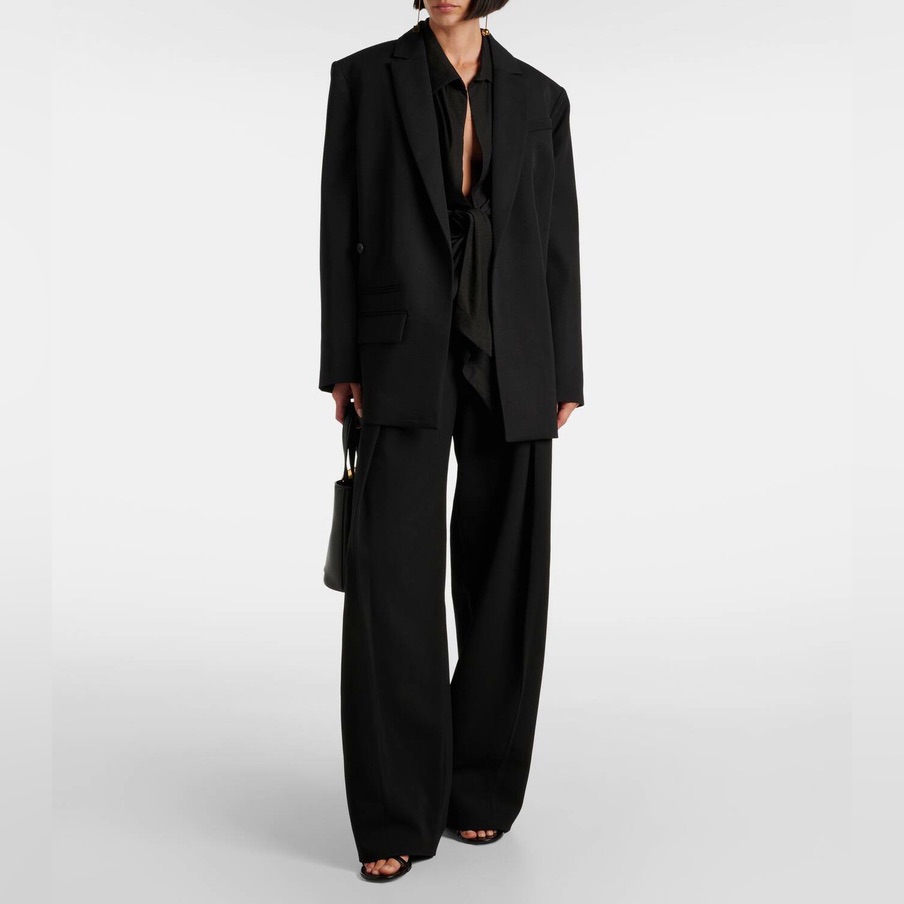 Jacquemus Black Wide Pants